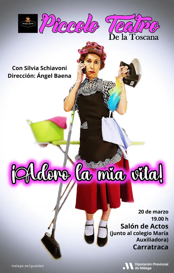 Cartel de ¡Adoro la mía vita! en Carratraca