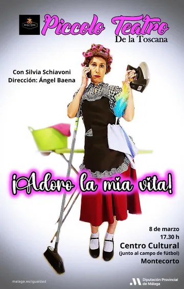 Cartel de ¡Adoro la mía vita! en Montecorto